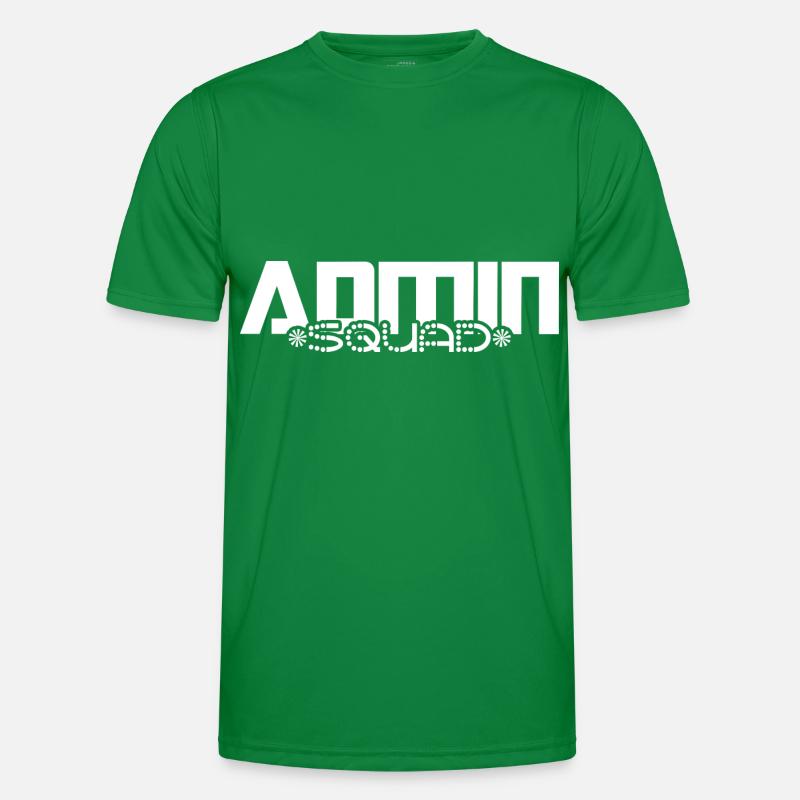 Administrateur de l’escouade Administrateur Technologies de l’information informatique T-shirt sport Homme