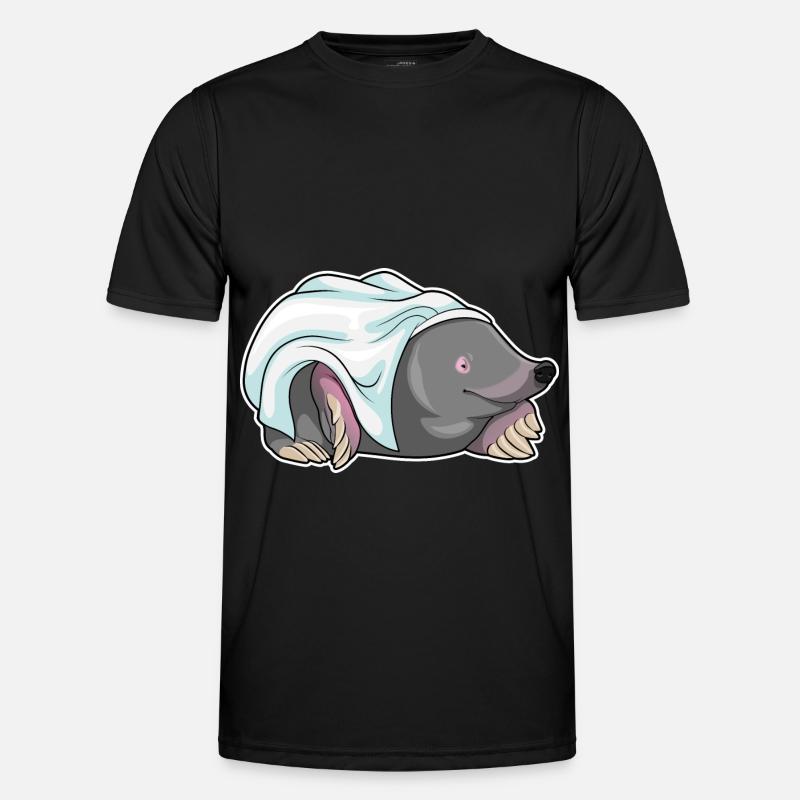 Mole Bride Wedding - Men's Functional T-Shirt - black