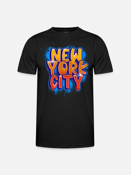 New York City - Men's Functional T-Shirt - black
