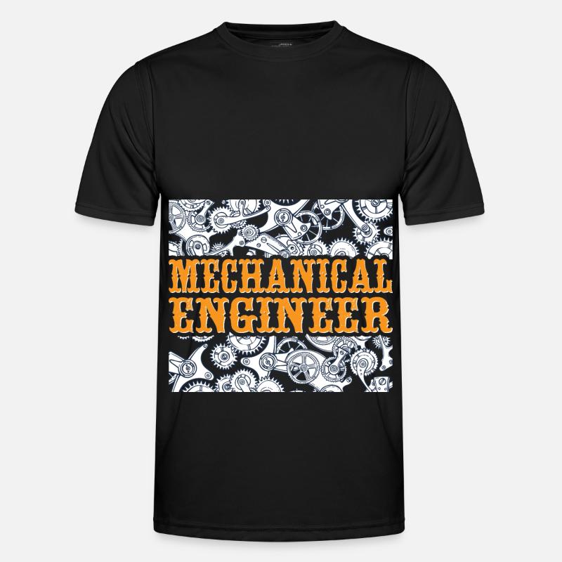 Mechanics Engineer Mechanical Engineering - Men's Functional T-Shirt - black