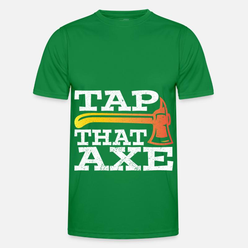 Axt Werfen Axt Werfer Axt Geschenk Männer Funktions-T-Shirt