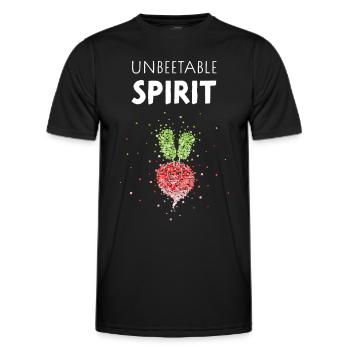 Radis Betterave Costume De Betterave Remplacement Carnaval Carnaval - T-shirt sport Homme - noir - Devant - AI Model Male 178 dark (178cm)