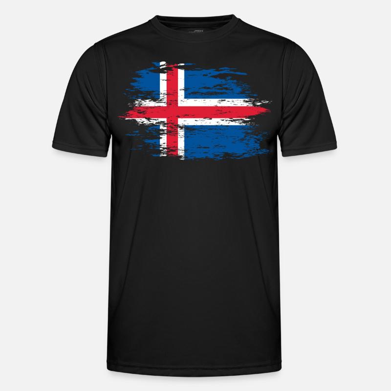 Islande utilisé T-shirt sport Homme