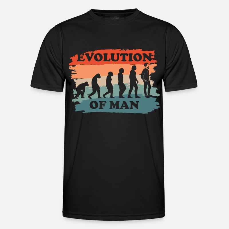 Évolution de l’homme T-shirt sport Homme