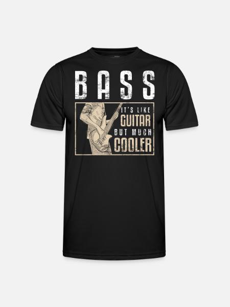Bass Guitar Bass Player - Men's Functional T-Shirt - black