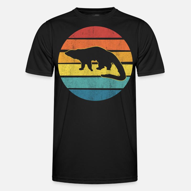 Binturong Tier Männer Funktions-T-Shirt