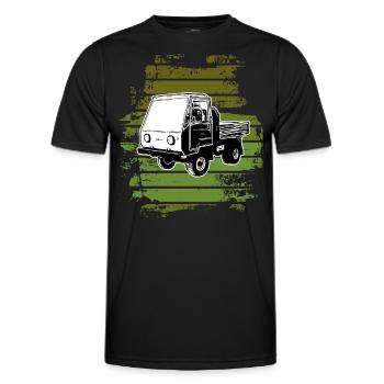 Multicar M25 Multicar Nouveaux camions Multricar - T-shirt sport Homme - noir - Devant - AI Model Male 178 dark (178cm)