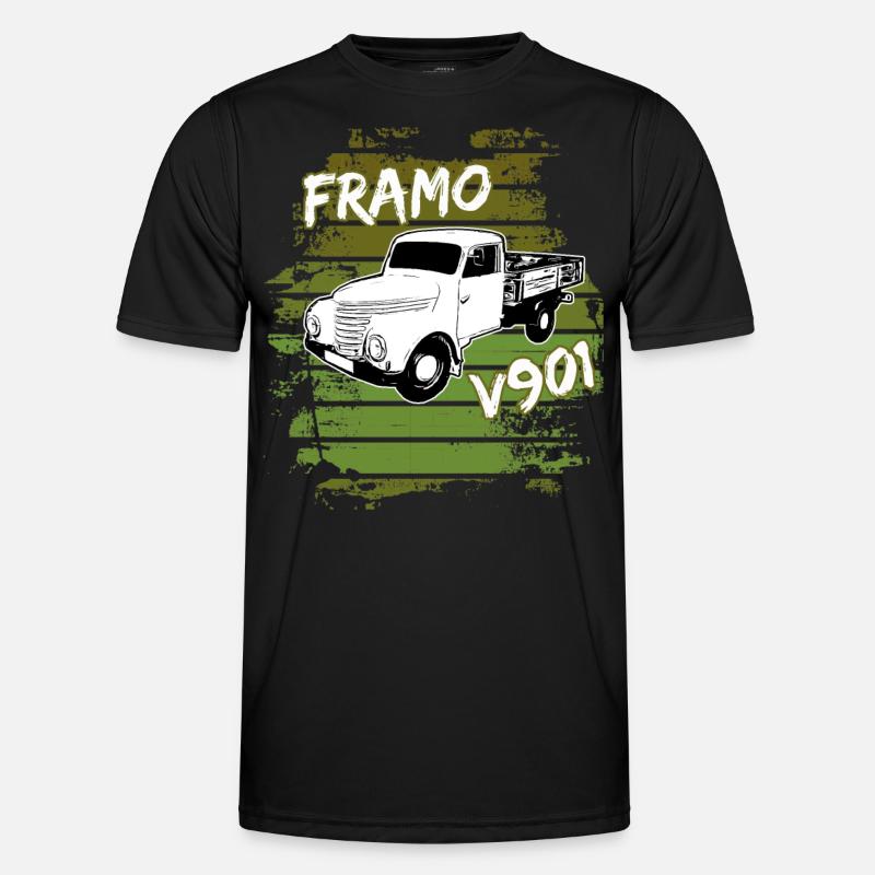 Framo pritsche Transporter Lkw DDR IFA Oldtimer Männer Funktions-T-Shirt