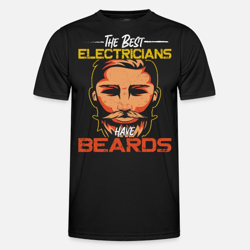Beard Lover Bearded Man Männer Funktions-T-Shirt