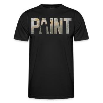 House Painter Decorator Paint - Männer Funktions-T-Shirt - Schwarz - Vorne - AI Model Male 178 dark (178cm)