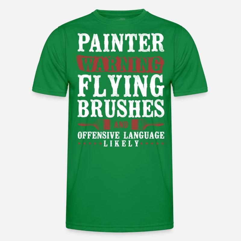 House Painter Decorator Painter Männer Funktions-T-Shirt