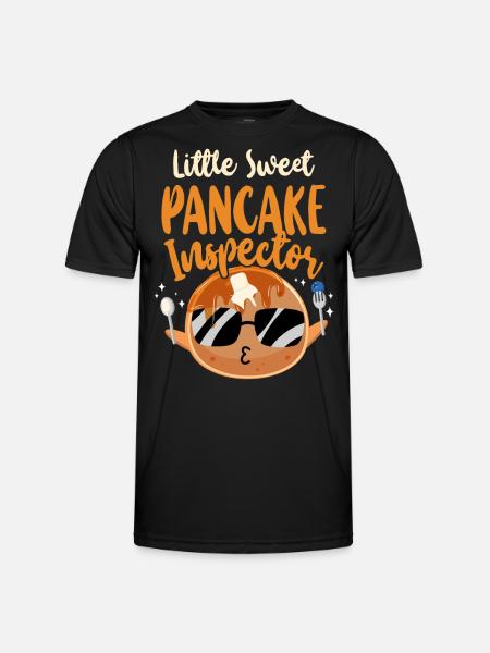 Pancake Lover Kids Little Sweet - Men's Functional T-Shirt - black