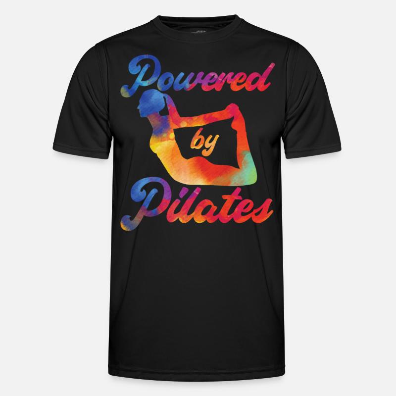 Pilates Instructor Teacher Männer Funktions-T-Shirt
