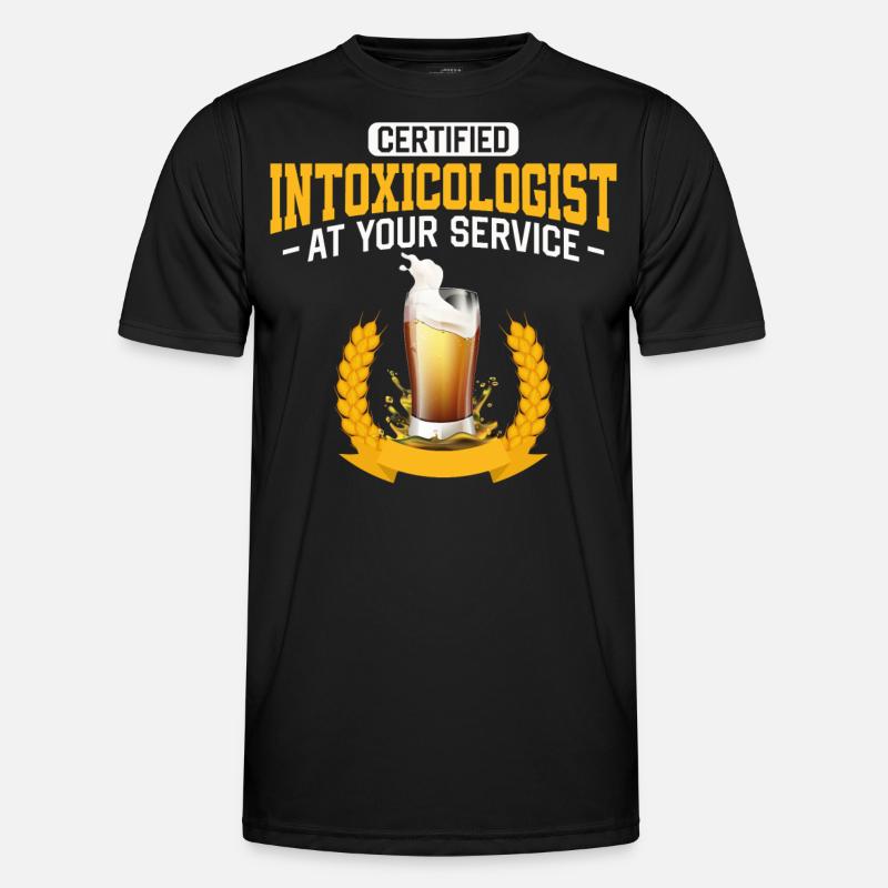 Bartender Mixologist Certified - Men's Functional T-Shirt - black