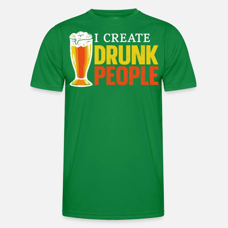 Barman Mixologue I Create T-shirt sport Homme