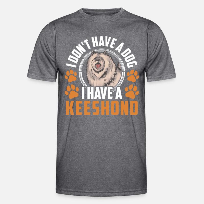 J’ai un Wolfspitz Keeshond T-shirt sport Homme
