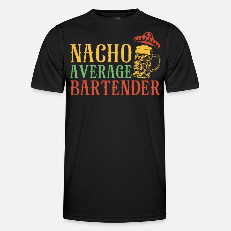 Barman Mixologue Nacho Average T-shirt sport Homme
