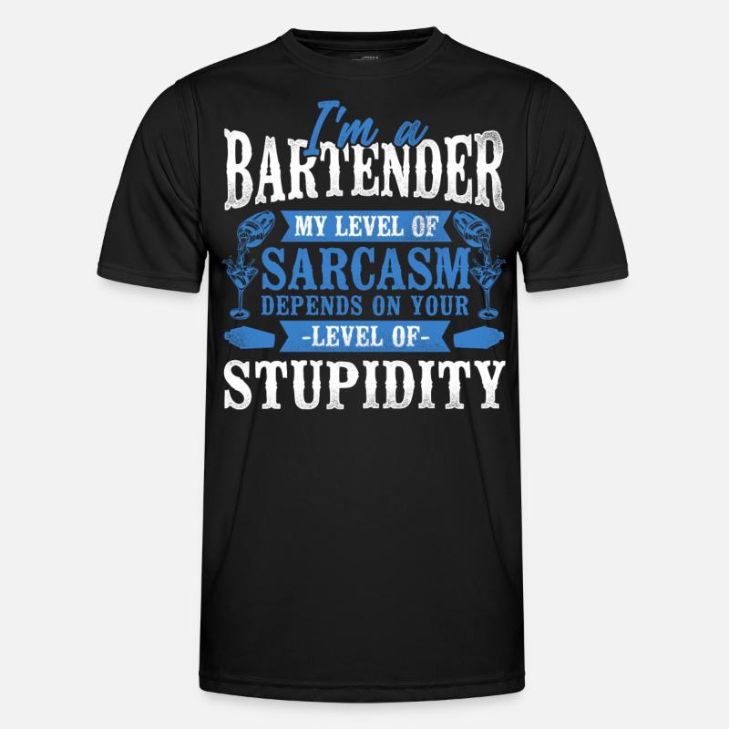 Bartender Mixologist I'm A - Men's Functional T-Shirt - black