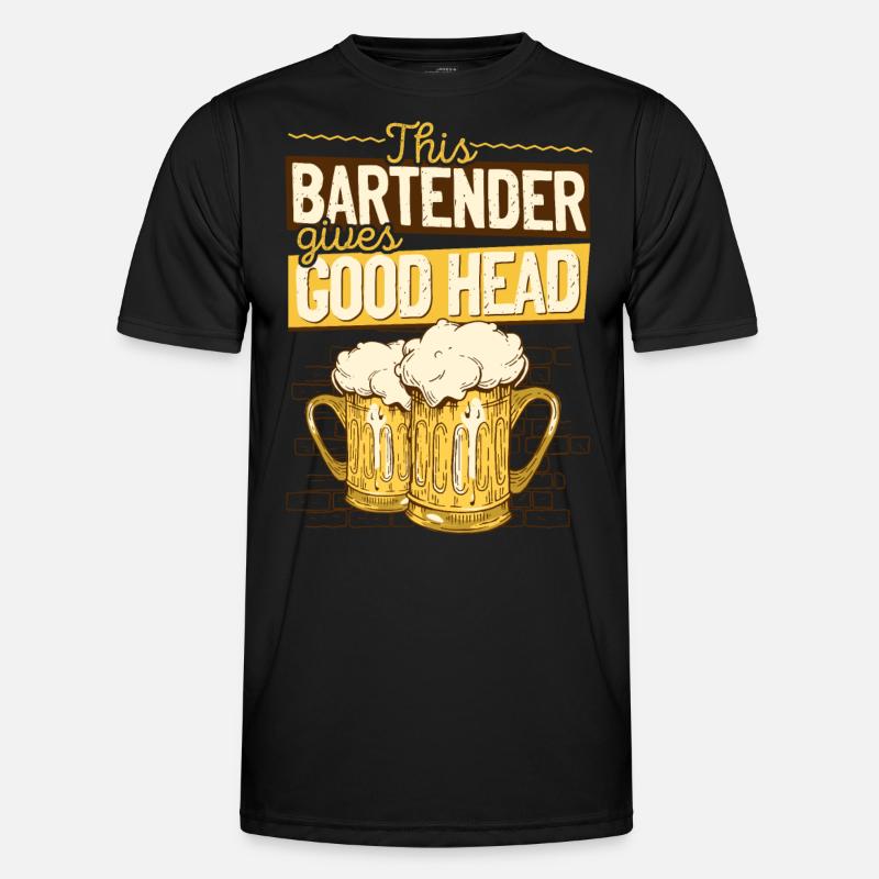 Bartender Mixologist This Männer Funktions-T-Shirt