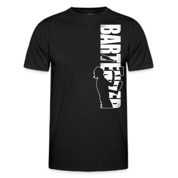 Bartender Mixologist Bartender - Men's Functional T-Shirt - black - Front - AI Model Male 178 dark (178cm)