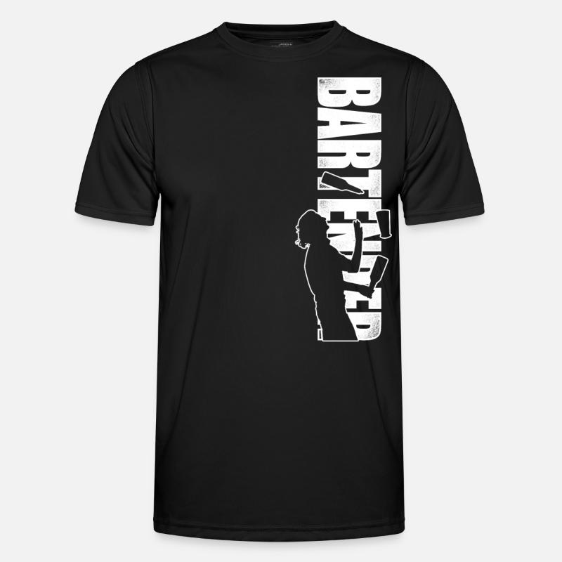 Bartender Mixologist Bartender - Männer Funktions-T-Shirt - Schwarz