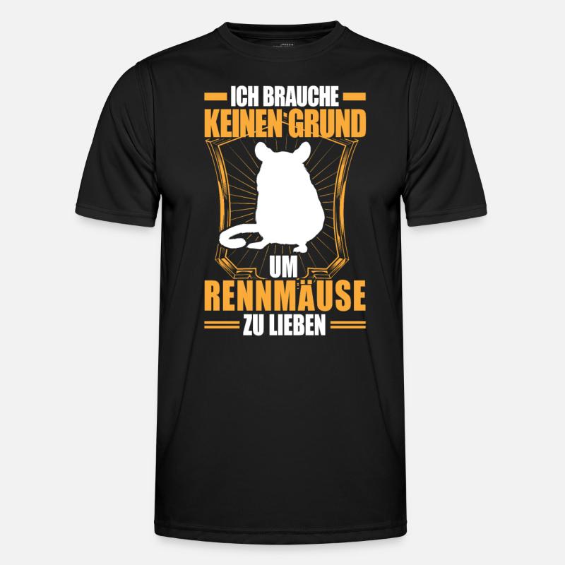 Gerbil No Reason Rodent Gerbil Men's Functional T-Shirt