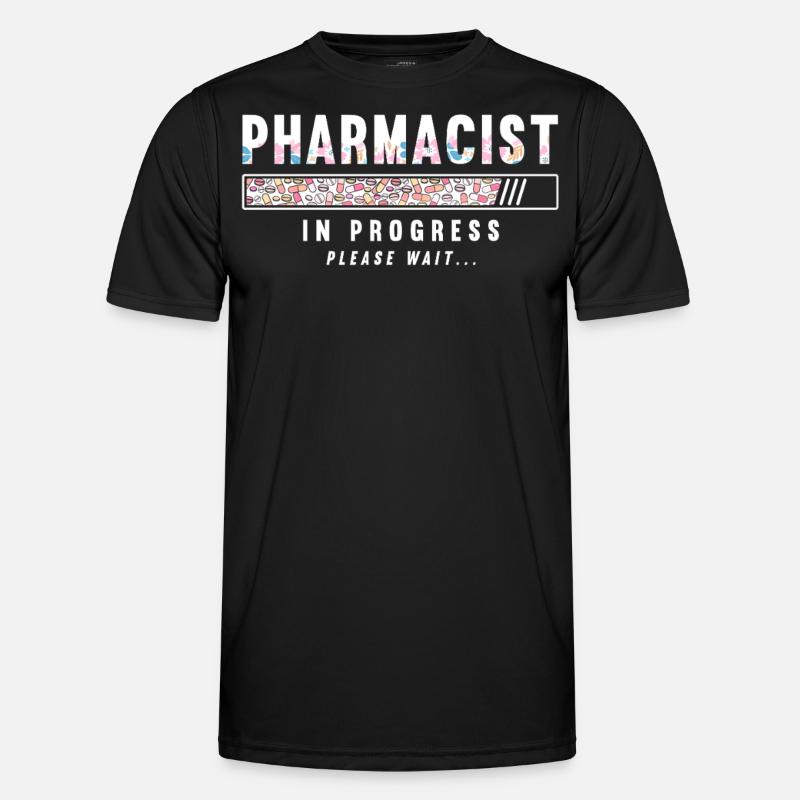 Pharmacy Tech Technician - Men's Functional T-Shirt - black