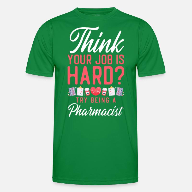Pharmacy Tech Technician Männer Funktions-T-Shirt