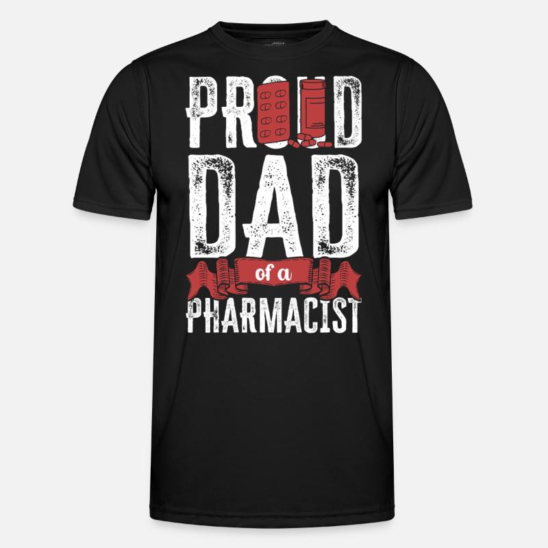 Pharmacy Tech Technician - Männer Funktions-T-Shirt - Schwarz