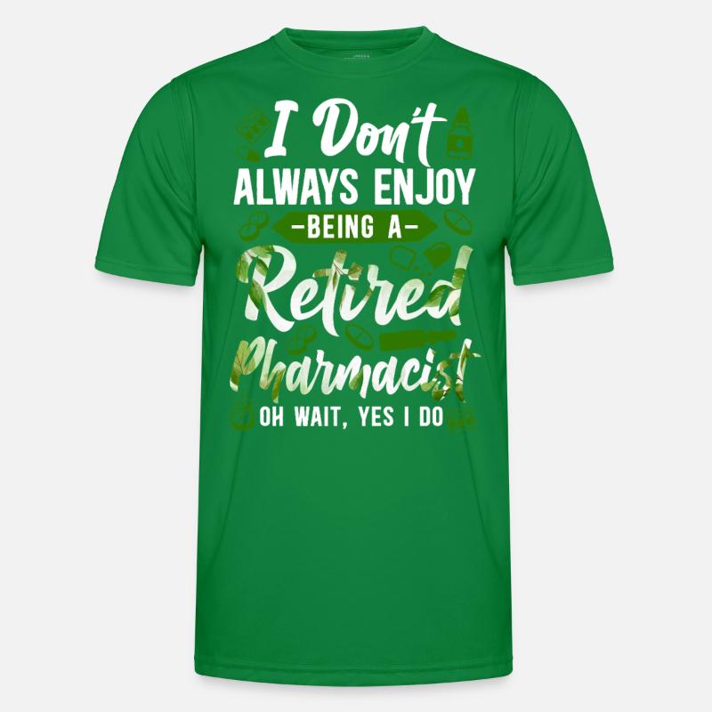 Pharmacy Tech Technician Männer Funktions-T-Shirt