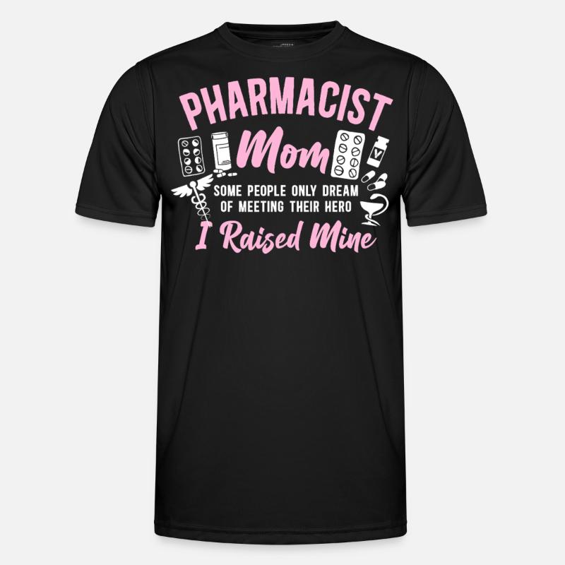 Pharmacy Tech Technician - Men's Functional T-Shirt - black
