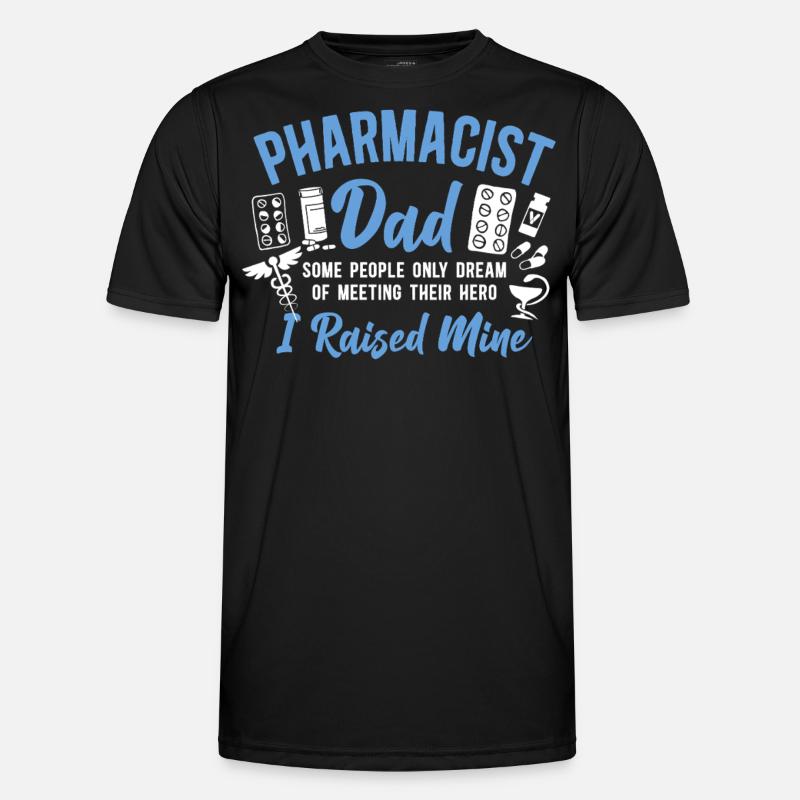 Pharmacy Tech Technician - Men's Functional T-Shirt - black