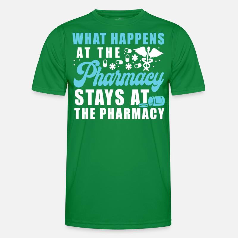 Pharmacy Tech Technician Männer Funktions-T-Shirt