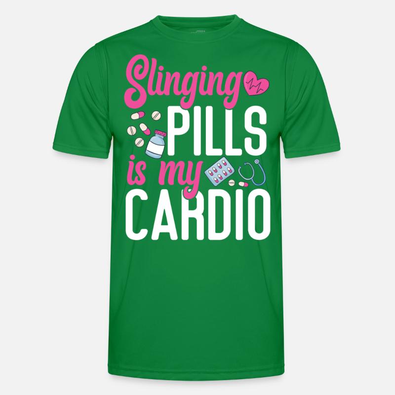 Pharmacy Tech Technician Männer Funktions-T-Shirt