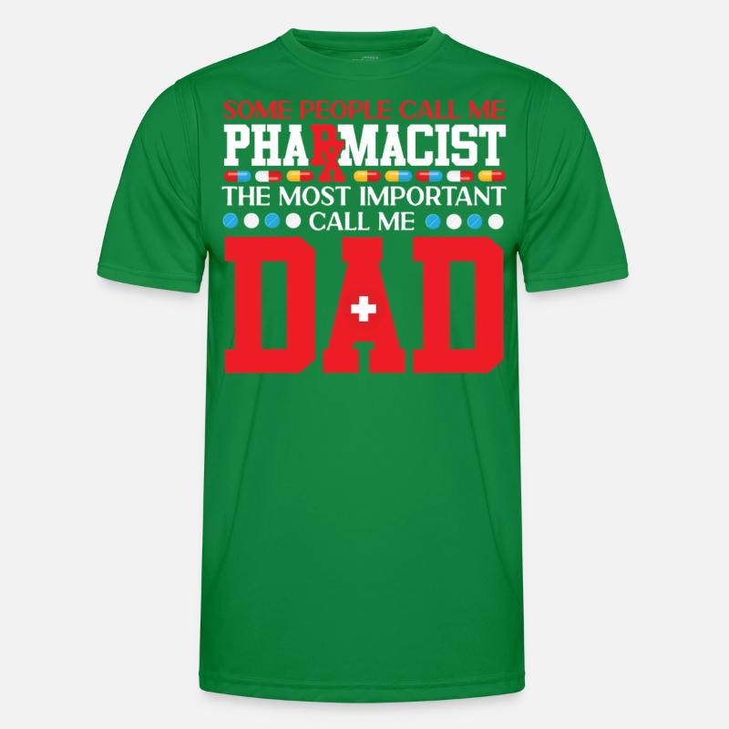 Pharmacy Tech Technician Männer Funktions-T-Shirt