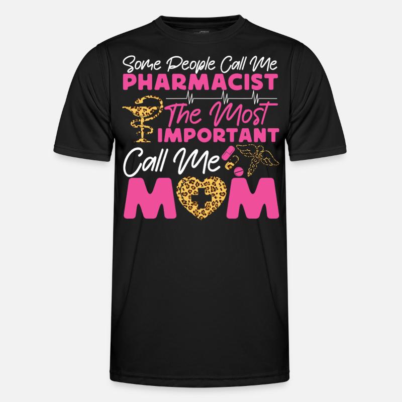 Pharmacy Tech Technician - Men's Functional T-Shirt - black