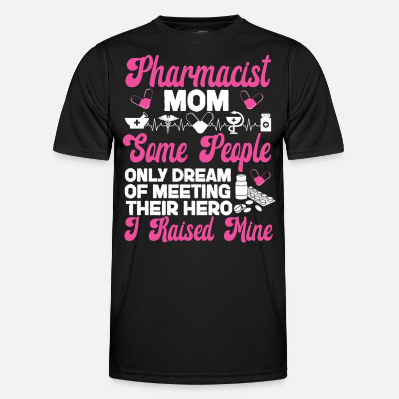 Pharmacy Tech Technician - Men's Functional T-Shirt - black