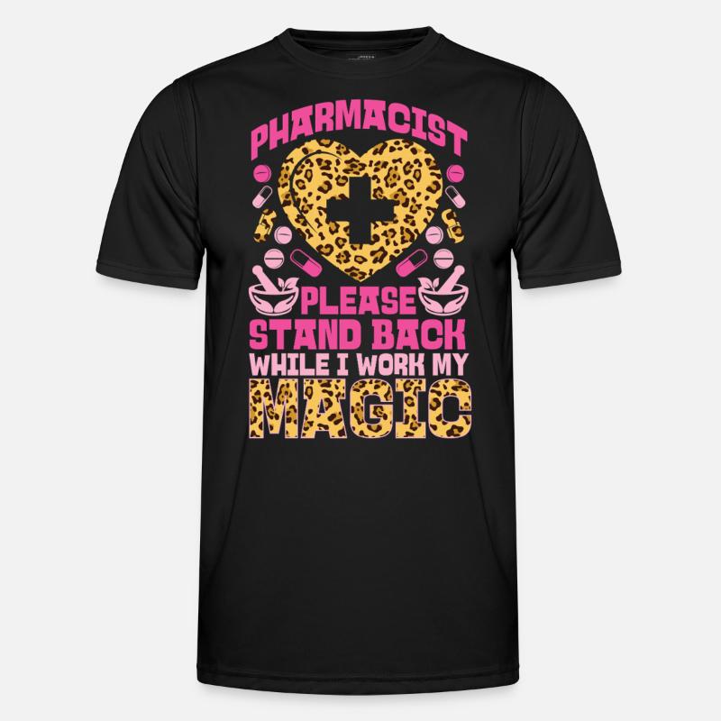 Pharmacy Tech Technician - Men's Functional T-Shirt - black