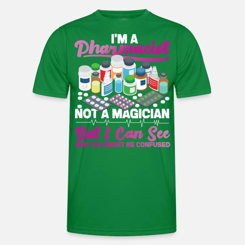 Pharmacy Tech Technician Männer Funktions-T-Shirt