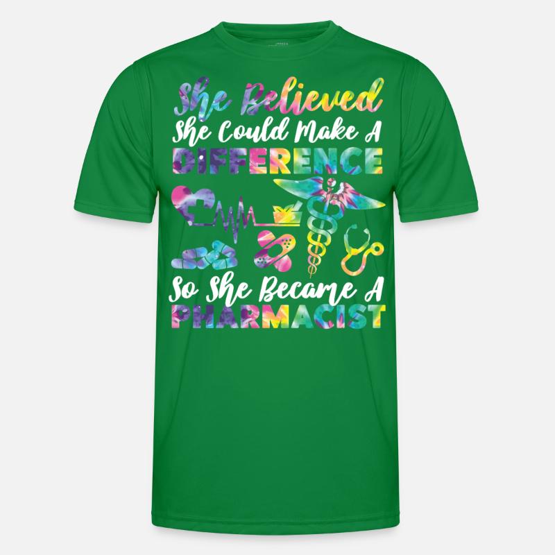 Pharmacy Tech Technician Männer Funktions-T-Shirt