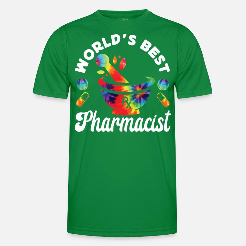 Pharmacy Tech Technician Männer Funktions-T-Shirt