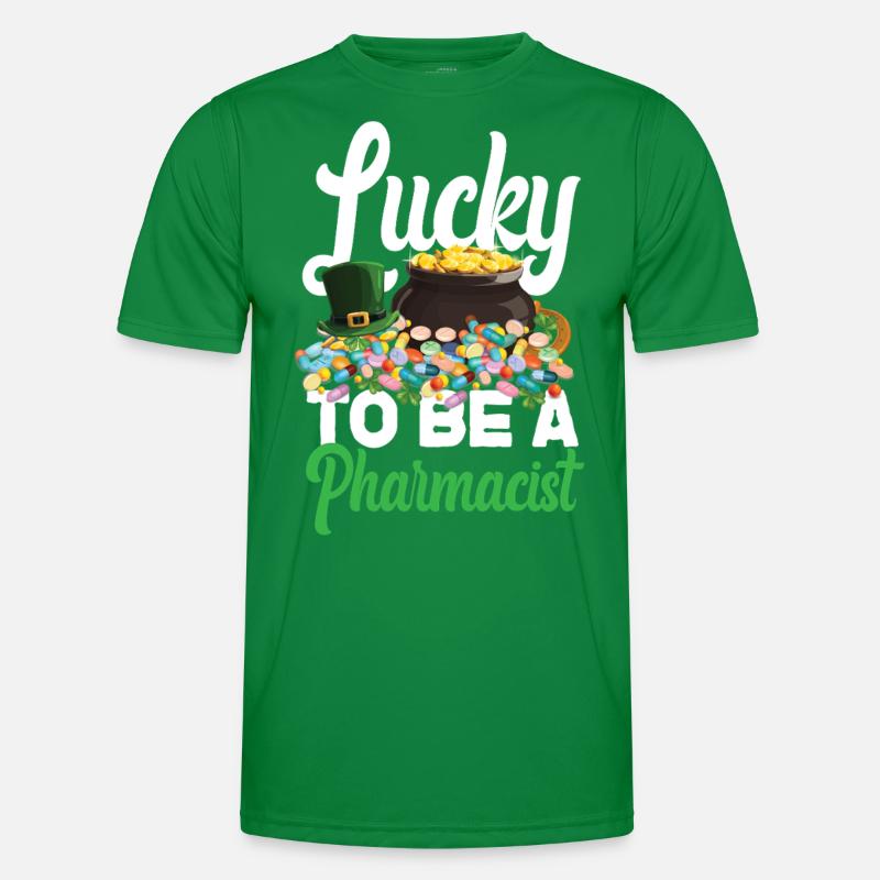 Pharmacy Tech Technician Männer Funktions-T-Shirt