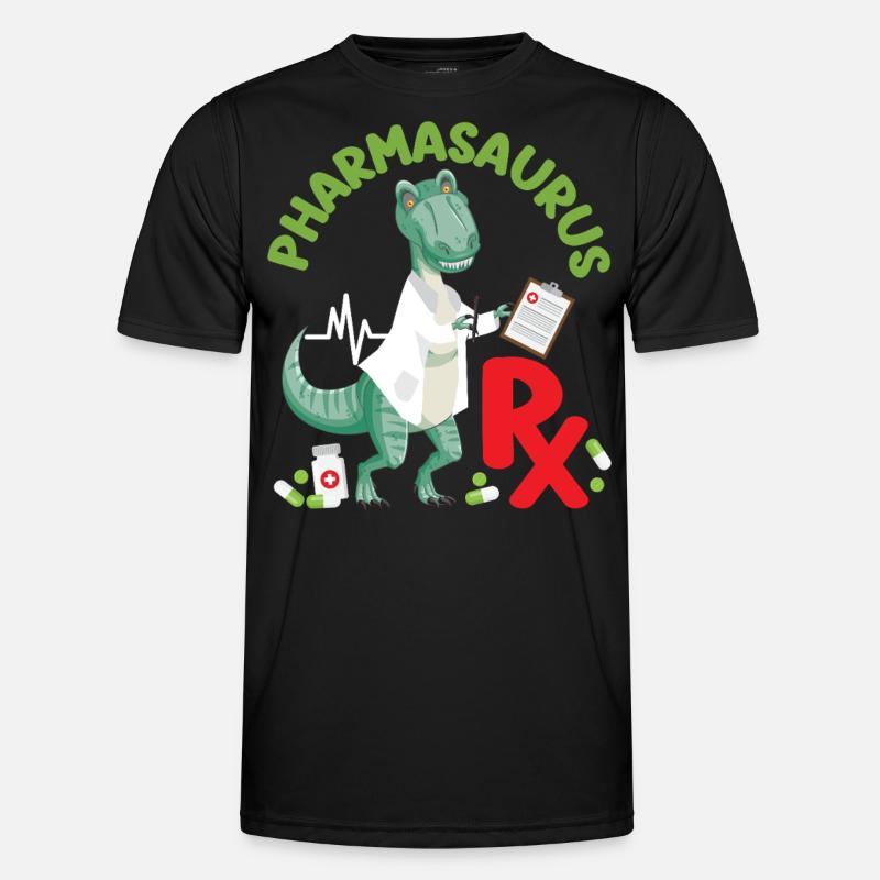 Pharmacy Tech Technician - Männer Funktions-T-Shirt - Schwarz