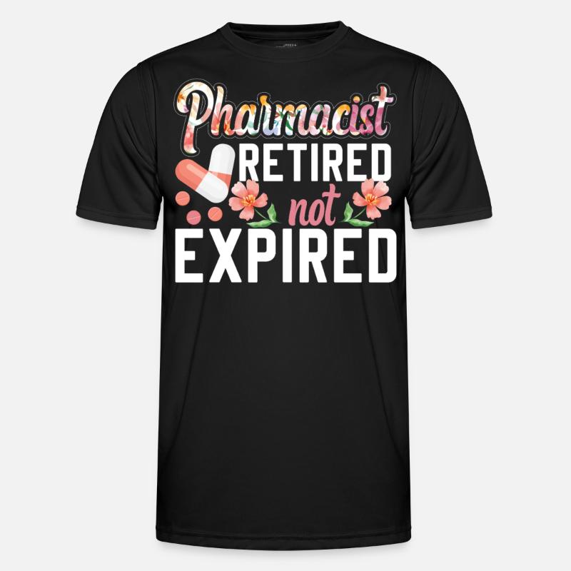 Pharmacy Tech Technician - Men's Functional T-Shirt - black