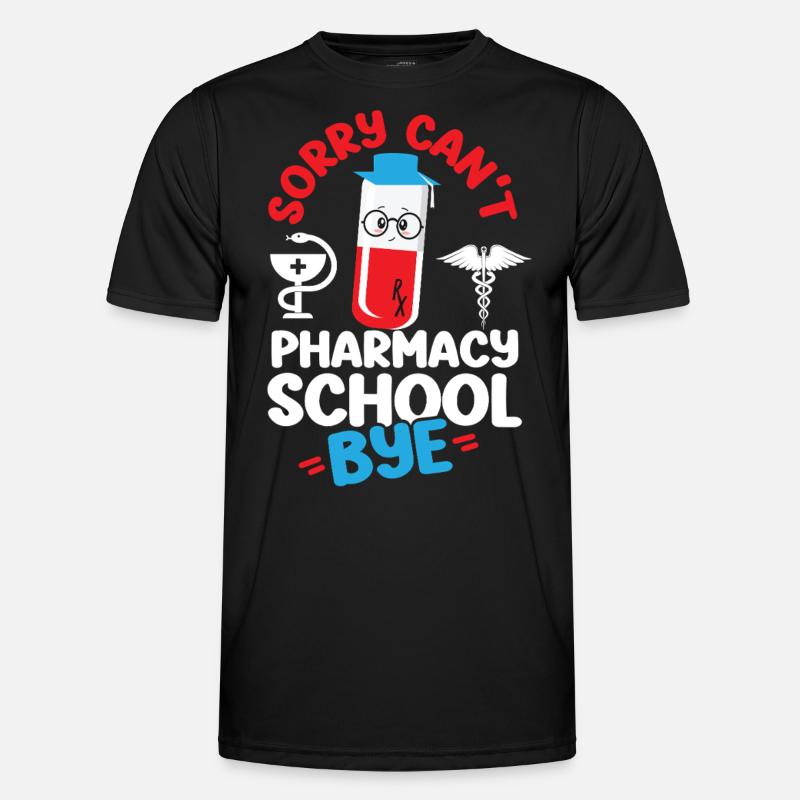 Pharmacy Tech Technician - Männer Funktions-T-Shirt - Schwarz