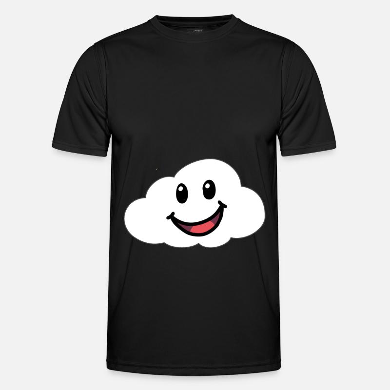 Emotions Feelings Friendly Cloud Sky Men's Functional T-Shirt