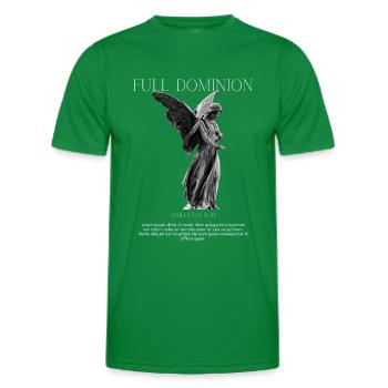 FULL DOMINION - Men's Functional T-Shirt - kelly green - Front - AI Model Male 178 dark (178cm)