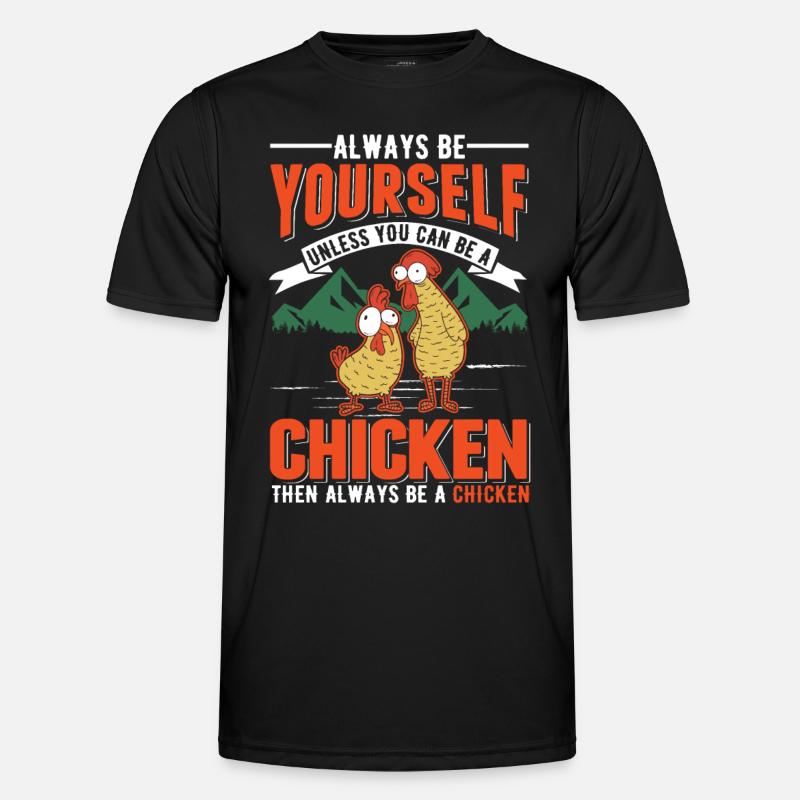 Poulet Élevage de poulet Éleveur de poulet T-shirt sport Homme