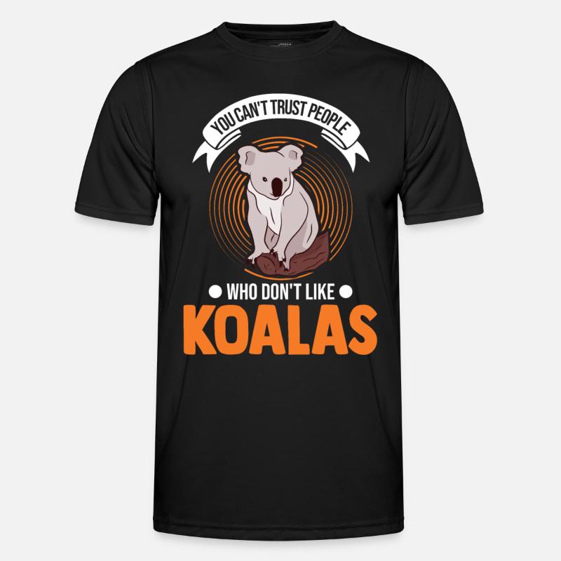 Koala Geschenk Koalabär Männer Funktions-T-Shirt