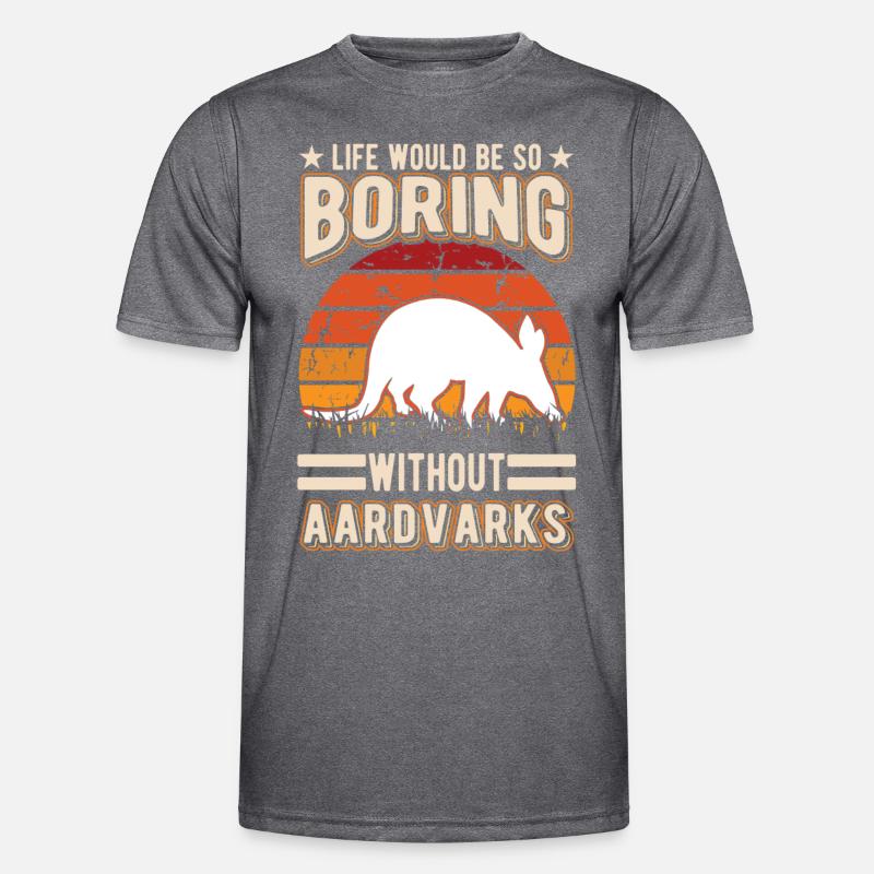 Erdferkel Geschenk Aardvark Men's Functional T-Shirt